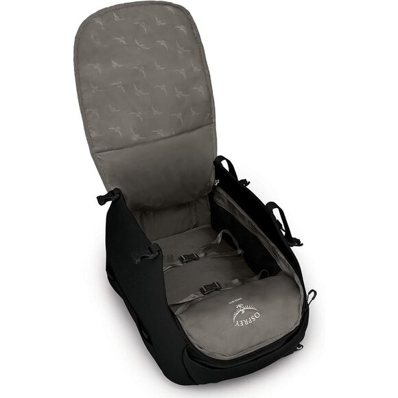 Osprey Porter 46L Grey Black Travel Backpack Clean PERFECT - Picture 4 of 13